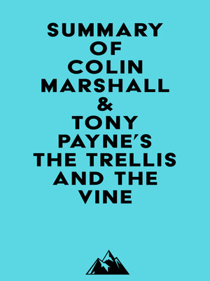 cover image of Summary of Colin Marshall & Tony Payne's the Trellis and the Vine